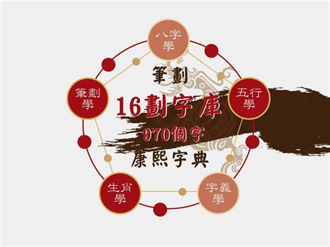 筆畫16|16劃的字 16畫的字